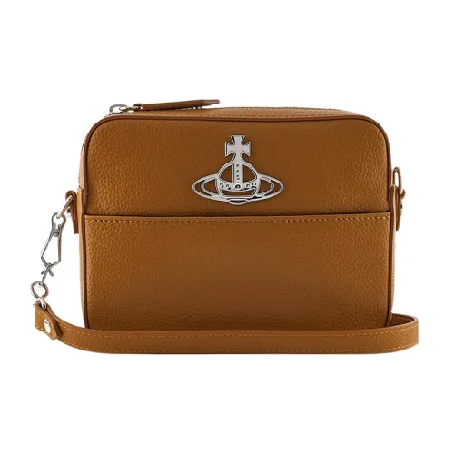 Vivienne Westwood RACHEL Полиэстер Сумка через плечо Женская Коричневая