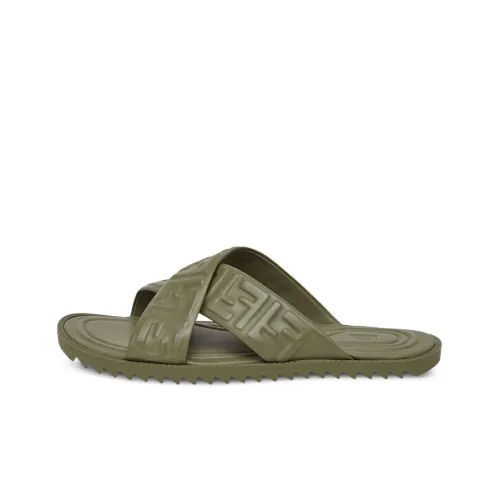 FENDI Слипоны Мужской Зеленый