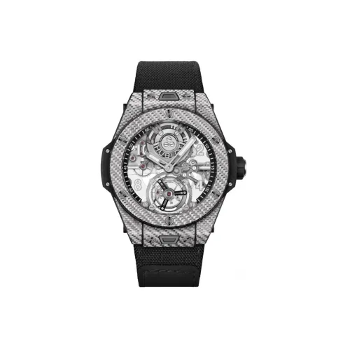 HUBLOT Big Bang Автоматический Механический Часы Мужские 45 мм Серебристый Циферблат 419.YS.0170.NR