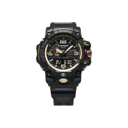 CASIO G Shock Land Коллекция Кварцевый механизм Смольный ремешок Часы Мужские Черный циферблат GWG 1000GB 1APRJ