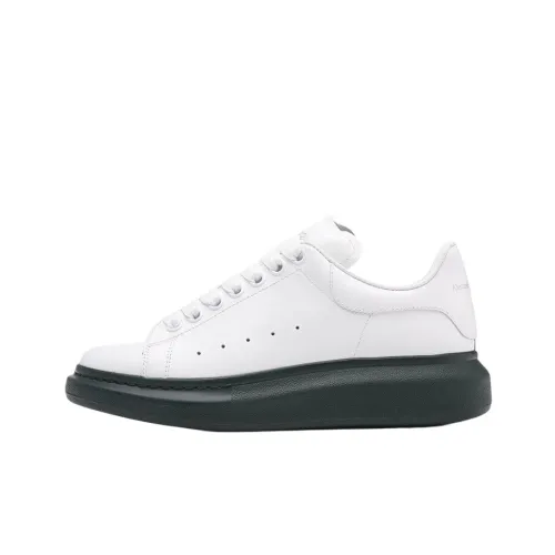 Alexander McQueen Oversized Sneaker Low Топ Стильные Скейтбординги Мужской Белый Зеленый