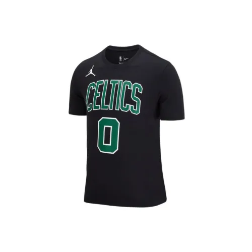 Джордан T Рубашка Celtics Мужская Черная