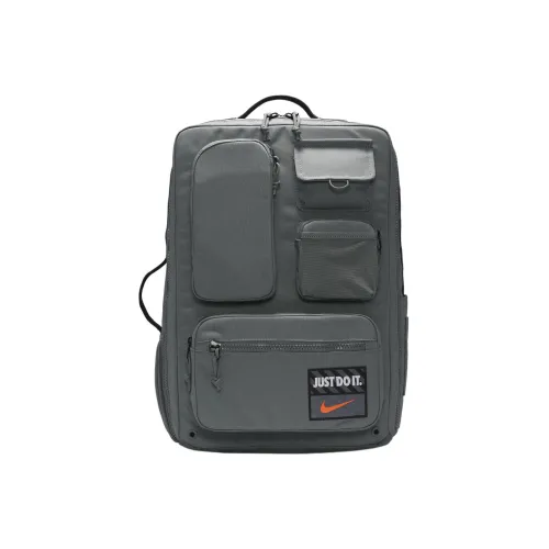 nike Ткань Рюкзак Стандартный Мужской Дымчатый Серый