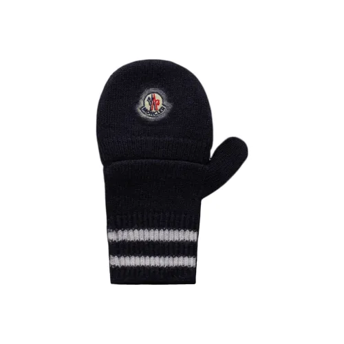 Moncler Шерсть/Кашемир Вязаные перчатки Синий Kids