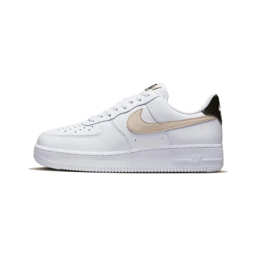 Nike Air Force 1 Slip Resistant Abrasion Resistant Низкие Кроссовки для скейтбординга Женские Белые
