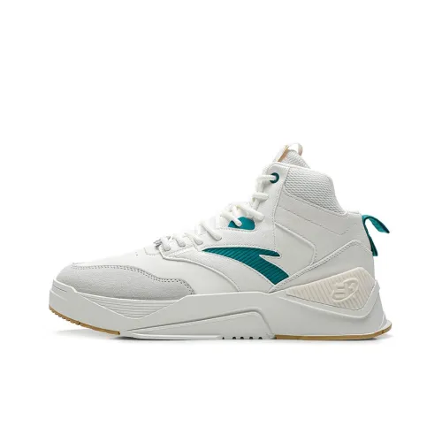 ANTA Life Collection Износостойкий и Легкий Низкий Топ Кроссовки для скейтбординга Мужские Белые Зеленые