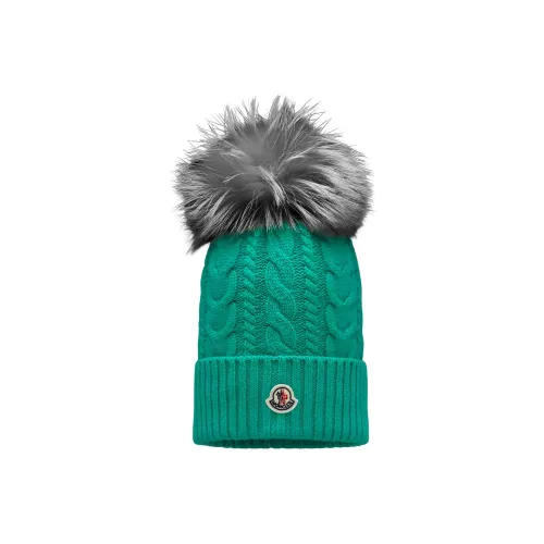 Moncler Шапки-бини Зеленый Женские