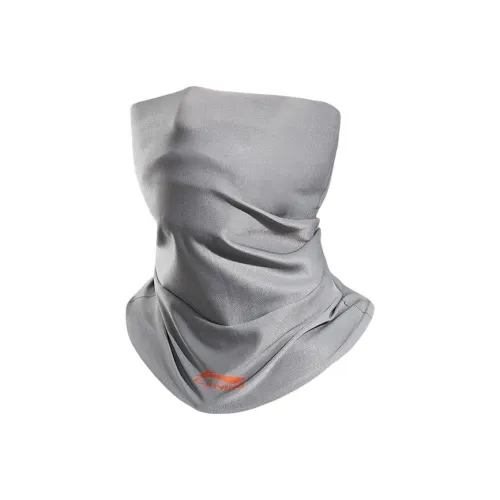 LINING Полиэстер Шарфы Серый Унисекс