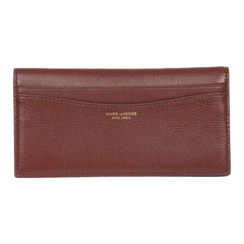 MARC JACOBS Кошелек из козьей кожи женский красный