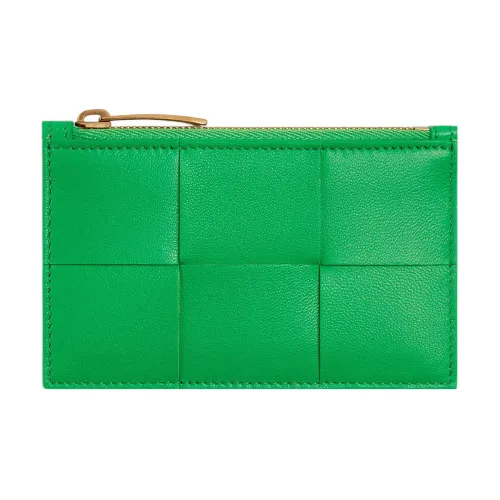 Bottega Veneta Sheepskin Картхолдер и Кошелек Женские Зеленый