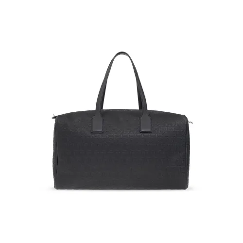 FERRAGAMO GANCINI Сумка через плечо из коровьей кожи сумка обычная мужская черная