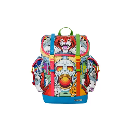 SPRAYGROUND Рюкзак из ПВХ Обычный Унисекс Многоцветный