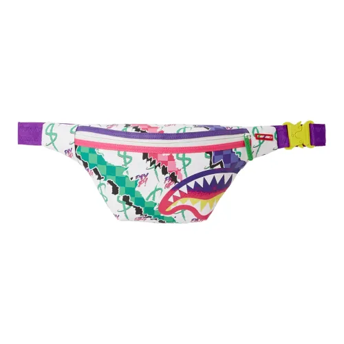 SPRAYGROUND ПВХ Повседневная Сумка Слинг Сумка Сумка через плечо Банан Маленький Унисекс Многоцветный