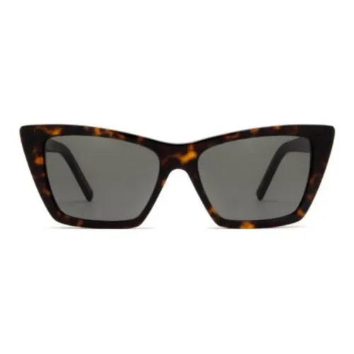 SAINT LAURENT Солнцезащитные очки Коричневый Женские