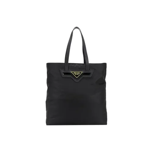 PRADA Нейлоновая сумка-тоут сумка для покупок сумка через плечо мужская сумка черная