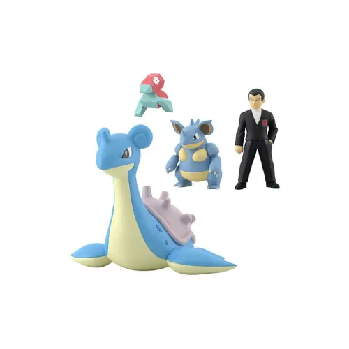 BANDAI 1 12 Pokémon Scale World Регион Канто Серебряный Комплект Играть Food Целая коробка 5 шт