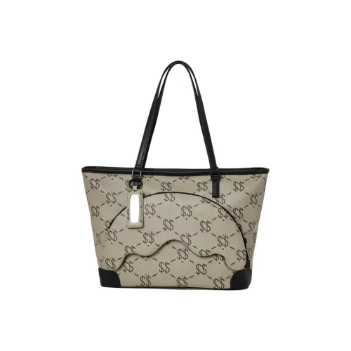 SPRAYGROUND PVC Tote Bag Сумка-тоут Shopping Bag Сумка среднего размера Unisex Серый