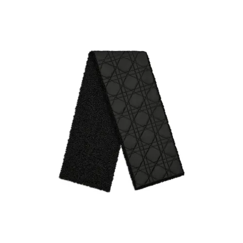 DIOR Шарфы из шерсти Wool Knit Черные Женские
