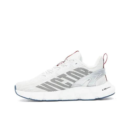 VICTOR Дышащий и Легкий Низкий Топ Беговые Кроссовки Унисекс Белый