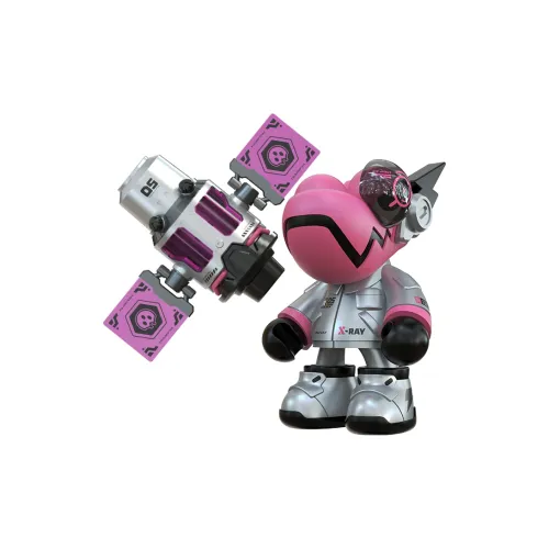 WAZZUPfamily Хамелеон Space 206 Aerospace Dragon Collection · Призрачный Ray Прозрачный слепой бокс на карточке 14 см