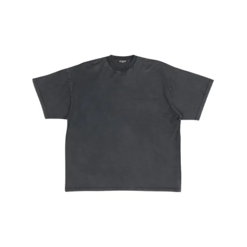 Balenciaga FW22 T-Shirt Loose Fit Men's Black Баленсиага FW22 T-Рубашка Свободного кроя Мужская Черная