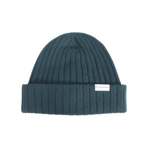 WOOLRICH Шерсть Бини Темно-зеленый Мужской