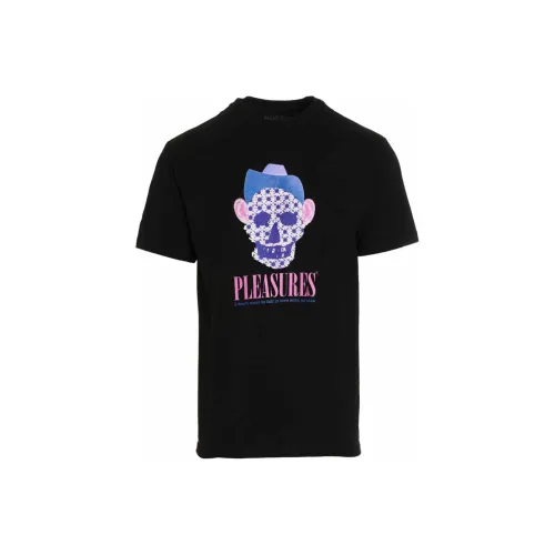 PLEASURES FW22 T-Shirt Мужской Черный