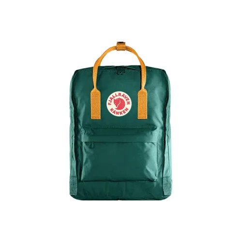 Fjallraven 16L Рюкзак Outdoor Сумка Виниловая Арктический Зеленый и Многоцветный Унисекс