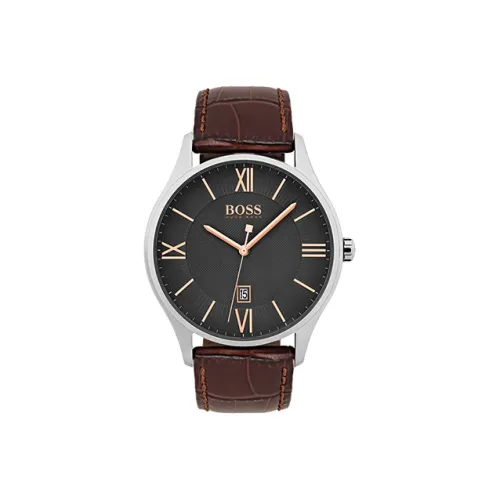 Hugo Boss Кварцевый механизм Мужские часы 43 мм Черный
