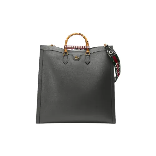 GUCCI Diana Кожа Сумка через плечо Сумка Мужская Серого цвета