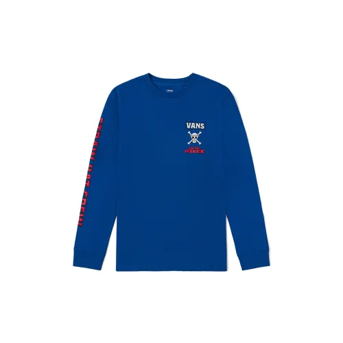 VANS x ONE PIECE Король OF Thieves Co Branded В избранном Синий Унисекс Футболка