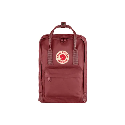 Fjallraven Kanken Виниловый Рюкзак Ноутбук Сумка Стандартная Унисекс Быки Красный