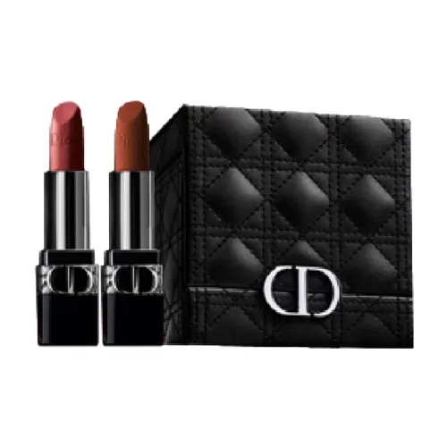 DIOR Blazing Blue Gold Бренд Новый Custom Подарки Коробки Матовый Легкий Смешиваемый Длинный Тривожный Цвет лица 2 шт