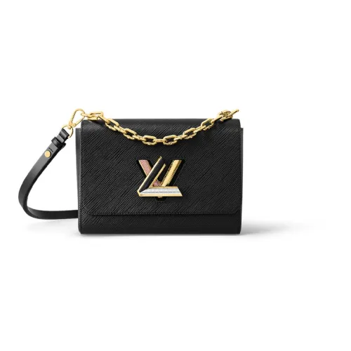 LOUIS VUITTON Twist Epi GRAIN LEATHER Сумка через плечо Сумка на плечо Женская Черная