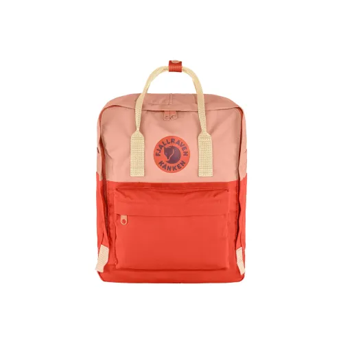Fjallraven Kanken 16L Туристические сумки Полиэстер Furong Красный Kapok Унисекс