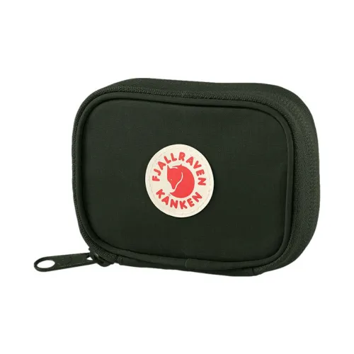 Fjallraven Kanken Полиэстер Монетница Держатель для карт Мини Унисекс Лесной Серый