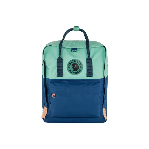 Fjallraven Kanken Полиэстер Рюкзак Стандартный Унисекс Coastal Синий