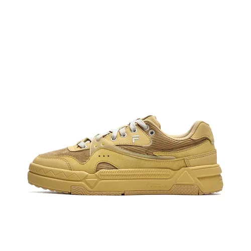 FILA FUSION Банк Низкие Кроссовки для скейтбординга Женские Желтые