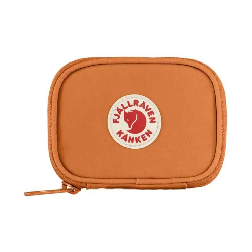 Fjallraven Kanken Полиэстер Хлопковая Смешанная Монета Кошелек Держатель для Карт Мини Унисекс Пряный Оранжевый