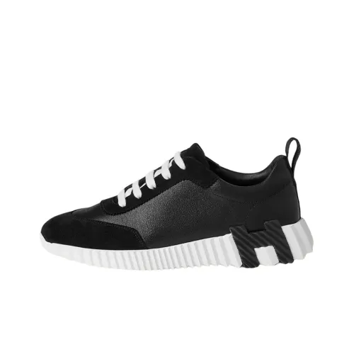 HERMES Bouncing Износостойкий Низкий Топ Спортивная Повседневная Обувь Женская Черная