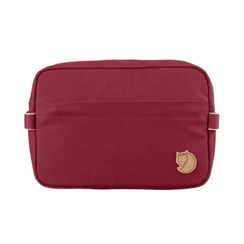 Fjallraven Полиэстер Путешествие Сумка для хранения Стандартная Унисекс Красный Бежевый