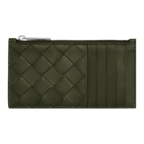 Bottega Veneta Телячья кожа Держатель для карт Держатель для карт Мужской Яшма