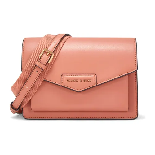 CHARLES KEITH HERO series Кожаная Конверт Сумка Плечевая Сумка Маленькая Женская Многоцветная