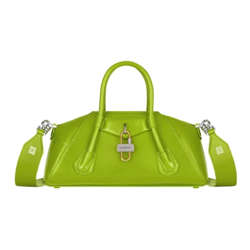 GIVENCHY Antigona Smooth Корова Кожа Сумка через плечо Сумка Мини Женская Зеленая