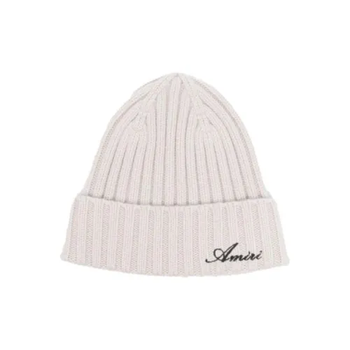 AMIRI Кашемир Шапки-бини Мужской Белый