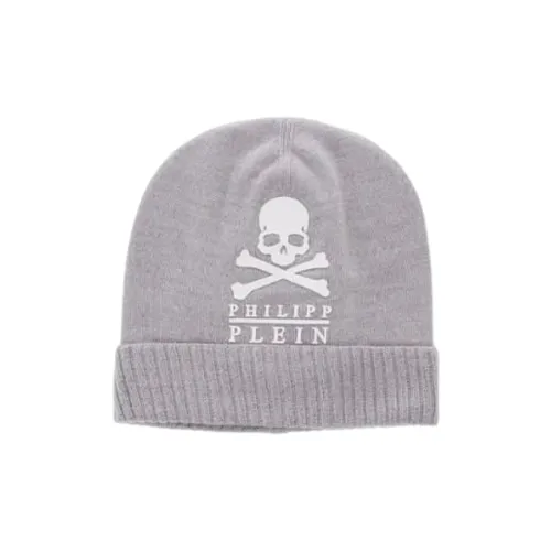 PHILIPP PLEIN Шерсть Бини Серый Мужской