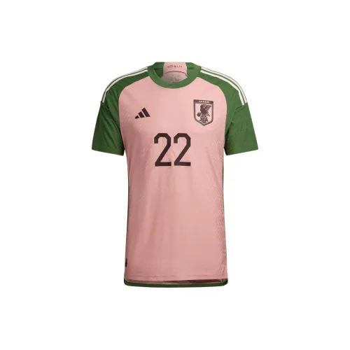 Adidas FW22 Реглан-рукав Т-рубашка Унисекс Розовый