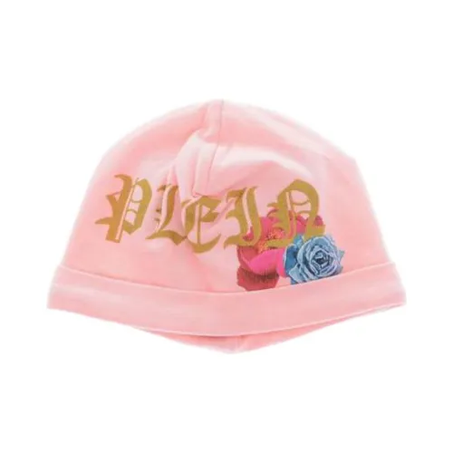 PHILIPP PLEIN Хлопок Шапки-бини Женские Розовый