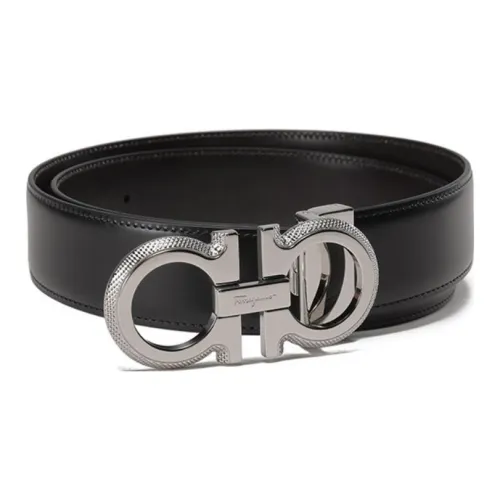 Ferragamo Ремни из коровьей кожи мужские ширина 3,5 см