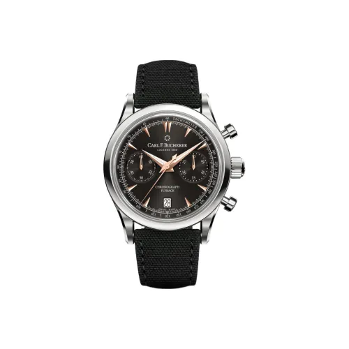 Carl F.Bucherer Автоматический Механический Механизм Мужские Часы из Коллекции MANERO 40 мм Черные